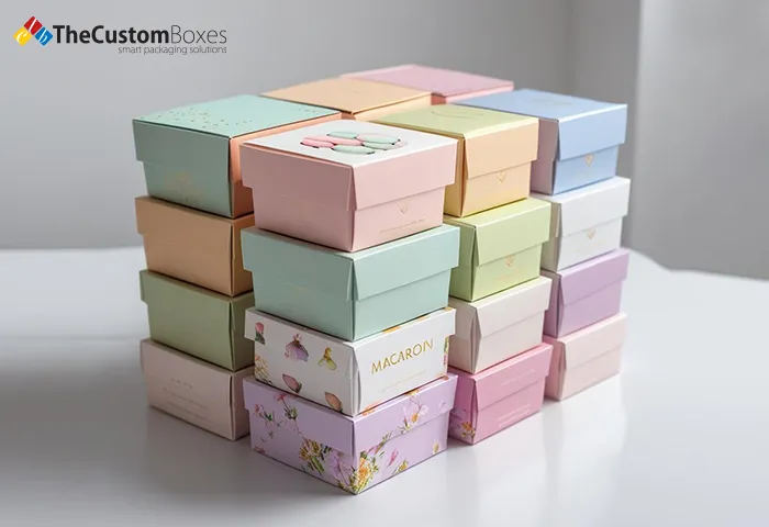 Custom Printed Macaron Boxes